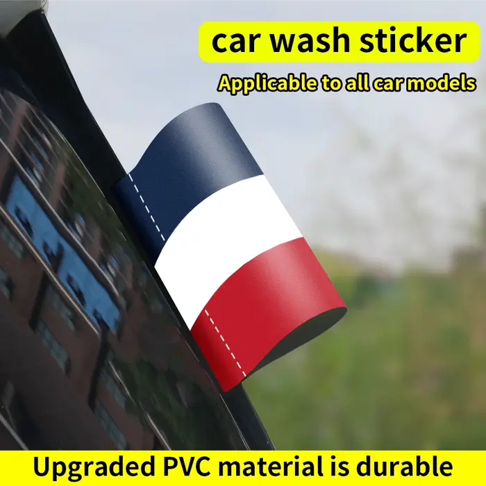 Autocollants avec Logo drapeau de la France
