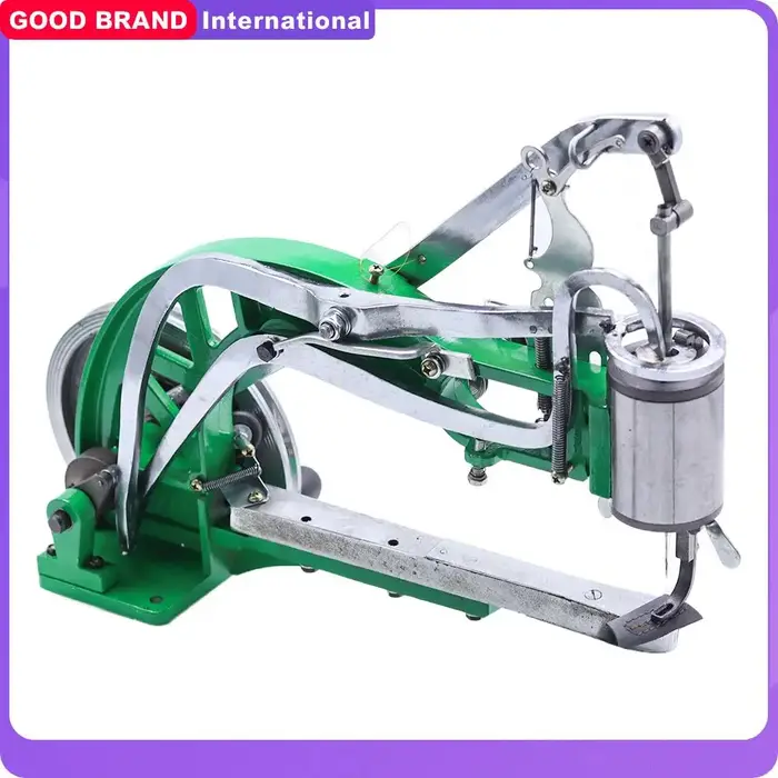 Machine à coudre industrielle manuelle RU pour la fabrication de chaussures, équipement facile à tra