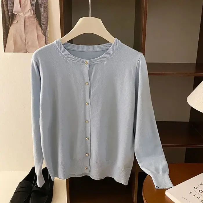Pulls pour femmes Zjaiss, automne-hiver 2026, nouveau cardigan rétro, simple boutonnage, décontracté