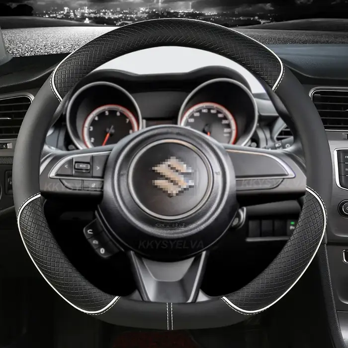Housse de volant de voiture 38cm 15 ", pour Suzuki Alivio/Ciaz Baleno Celerio Jimny SX4 s-cross Gran