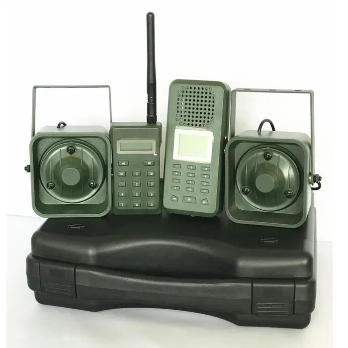 Haut-parleurs 2x50W avec lecteur MP3 pour appelants de chasse oies canards - Télécommande incluse