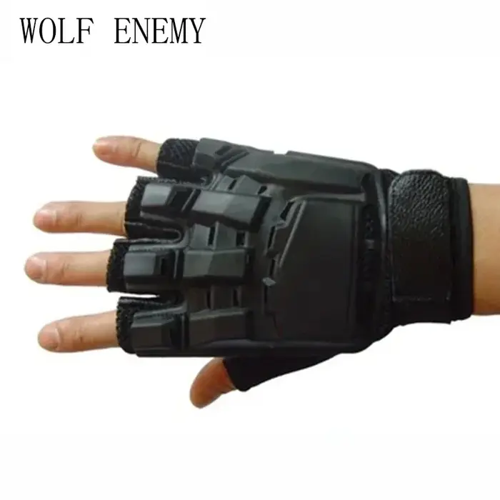 Gants tactiques chasse AK full finger cuir magique protection mains équipement outdoor entraînement
