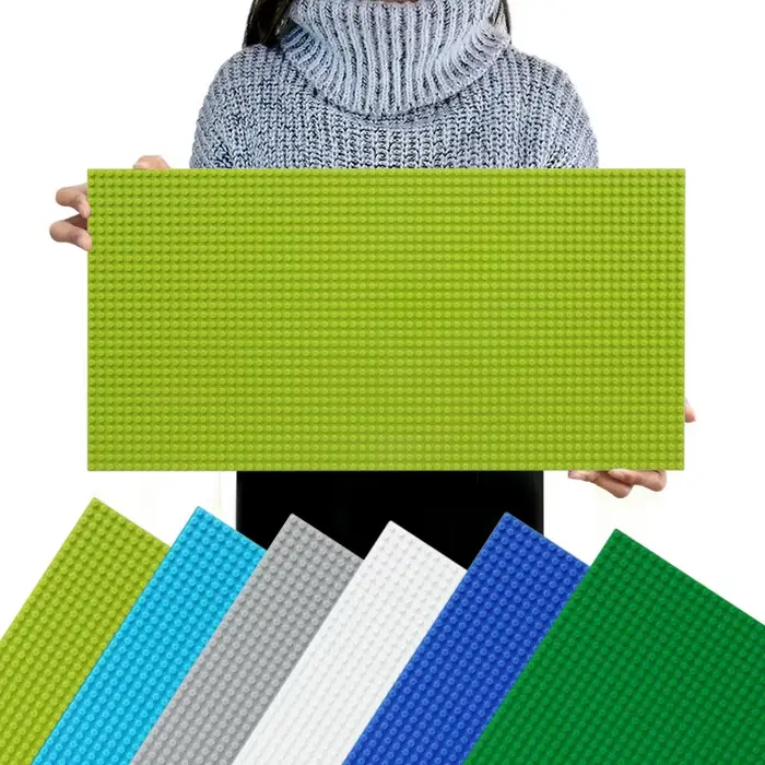 Planche de Base de blocs de construction classiques 32x64 trous, blocs de construction assemblés à m