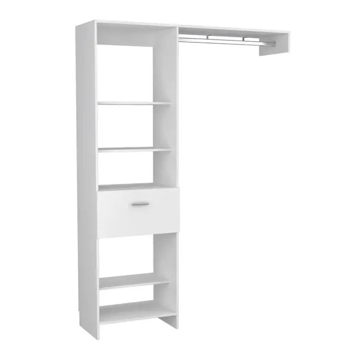 Système de Cisco Manchester 150, cinq étagères ouvertes en métal, une MEL-White, nouvelle collection