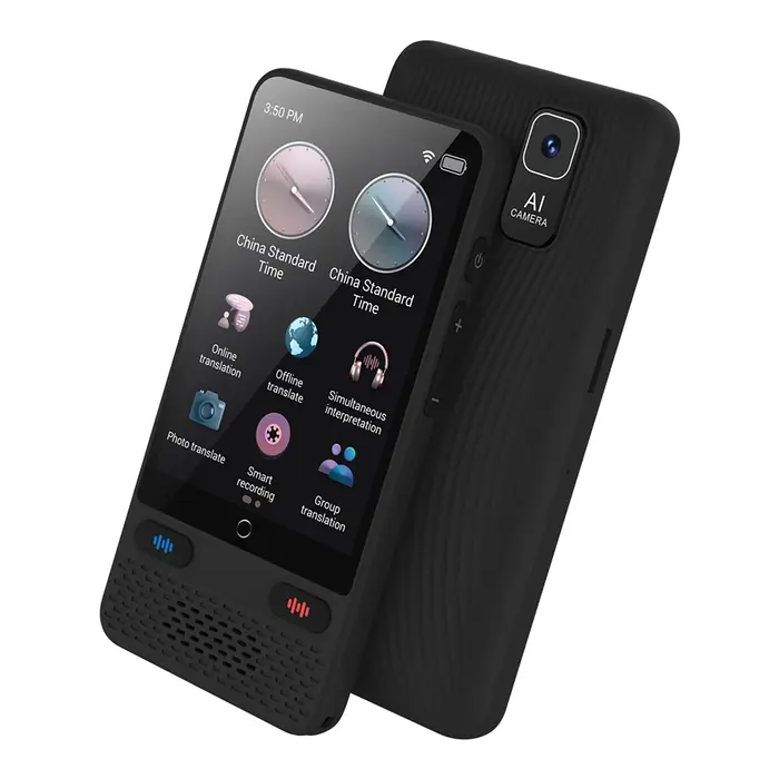 Traducteur vocal portable S85 138 langues traduction hors ligne enregistrement vidéo voyage