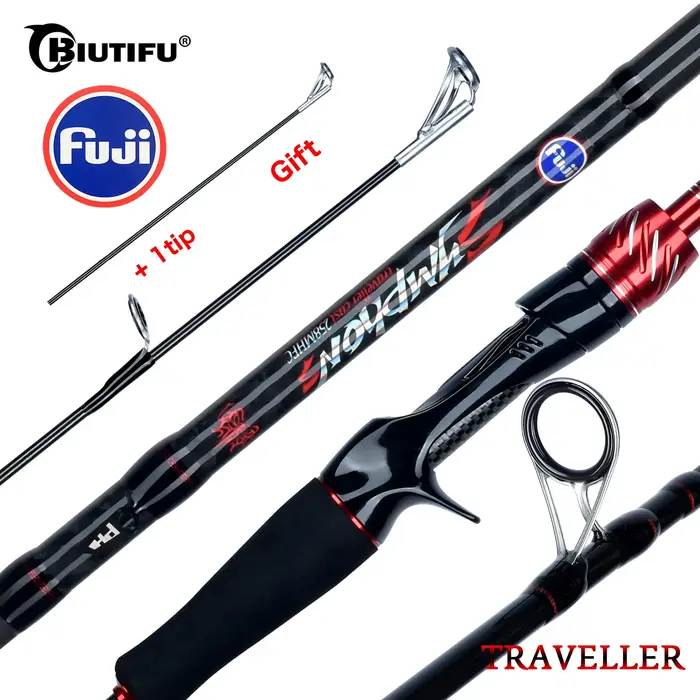 BIUTIFU-Leurre de pêche en carbone Spinning, Mini Rock Fishing, Fuji Baitcasting, Phishger Fast 5-42