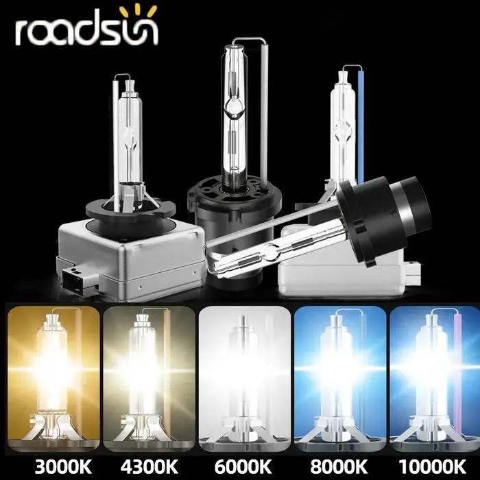 Radsun 2 pièces D1S D2S D3S D4S phare au xénon HID ampoules de voiture 35W D1 D2 D3 D4 phare 4300K 6