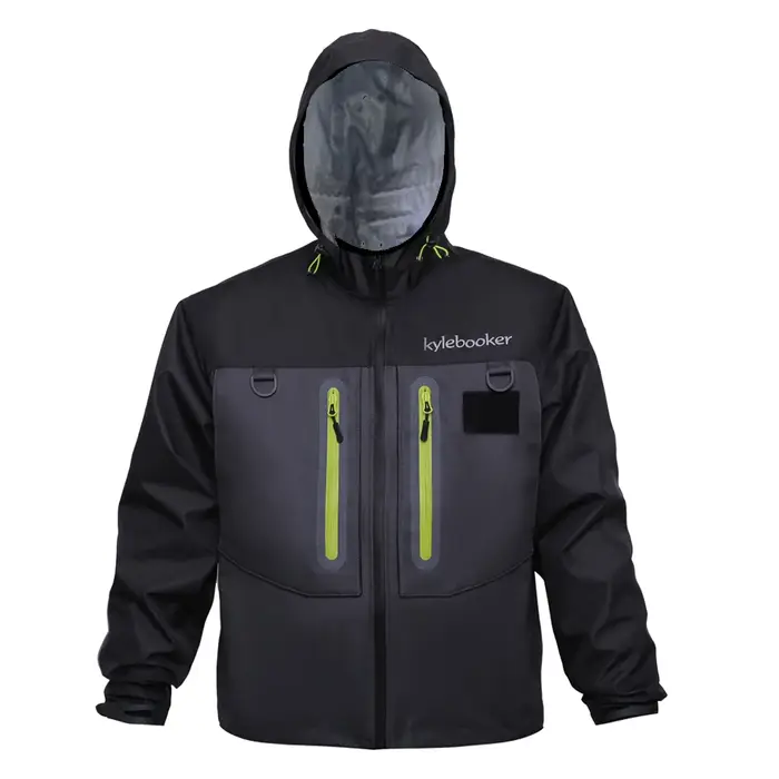 Veste de pêche à la mouche pour hommes, imperméable, respirante, pour pataugeoire, vêtements de plei