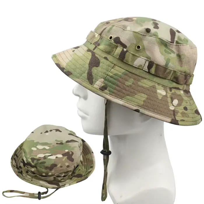 Chapeau boonie camouflage été unisexe pour chasse pêche randonnée équipement outdoor protection sol