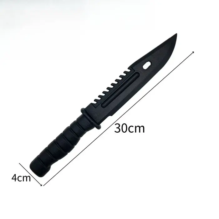Couteau de l'armée népalaise en plastique de 33 cm, accessoires de cosplay, couteau de performance, 
