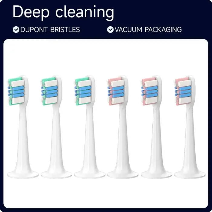 Têtes de brosse de rechange pour MJIA T300/T500/T700, brosses à dents électriques soniques à poils s