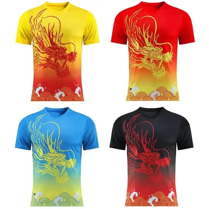 T-shirt de tennis de table pour équipe