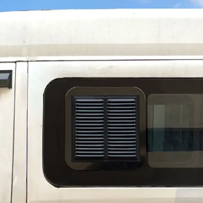 Grille de ventilation antivol avec moustiquaire pour VW T5 T5.1 T6 T6.1, fenêtre coulissante côté conducteur, pièces de camping-car