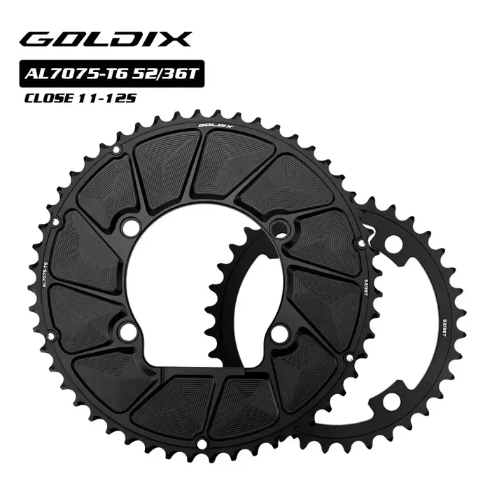 GOLDIX 110BCD 2X Double plateau AERO pignon pour SHIAMNO DURA-ACE R9200 ULTEGRA R8100 105 R7100 11S 