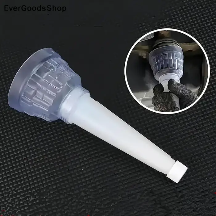 ✦   Entonnoir de remplissage d'huile pour moteur automobile, outil de remplissage de carburant pour 