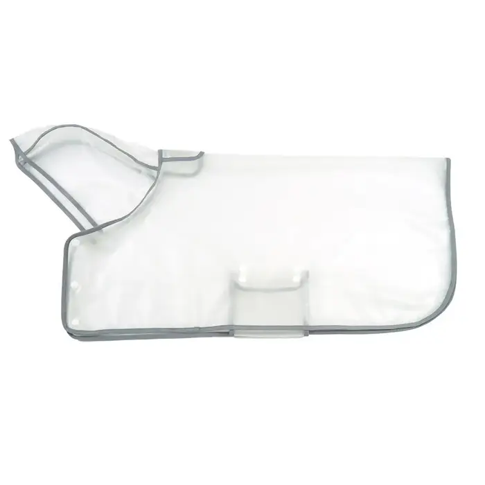 Imperméable Transparent en TPU pour animaux de compagnie, imperméable pour chien avec Port de laisse