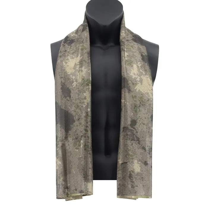 Écharpe respirante en maille de chasse multi-couleurs pour homme, serviette de camouflage tactique, filet de camouflage pour fusil, accessoire de chasse pour toutes les saisons