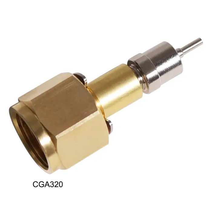 Adaptateur de cartouche de CO2 haute pression, buse de gaz, recharge, précieux, intercalaires, rempl