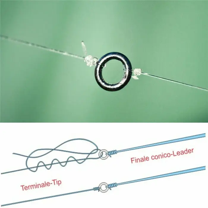 10/20/50/100 pièces joint torique anneau fort 2mm Anti-rouille Leader pêche à la mouche anneaux rond