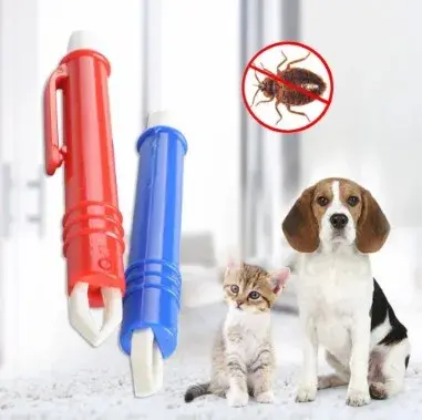 Pince anti-acariens, tiques et puces pour chiens et lapins