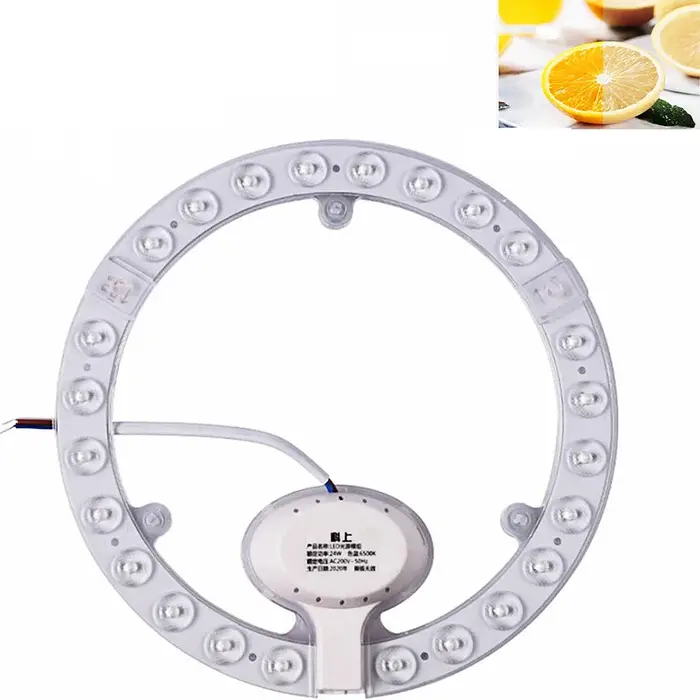 LED anneau panneau cercle lumière 12W 18W 24W 36W 72W blanc froid AC220V-240V LED rond plafond conse