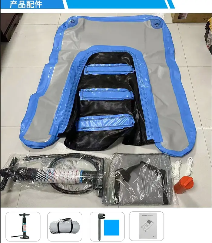 Planche flottante gonflable pour chiens pente en PVC antidérapante divertissement sport et exercice occasions spéciales pour animaux de compagnie