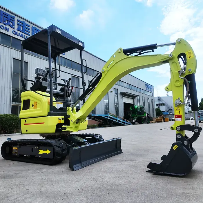 Mini-excavatrice personnalisée de 1,8 tonne, excavatrice hydraulique sur chenilles, certifiée CE EPA