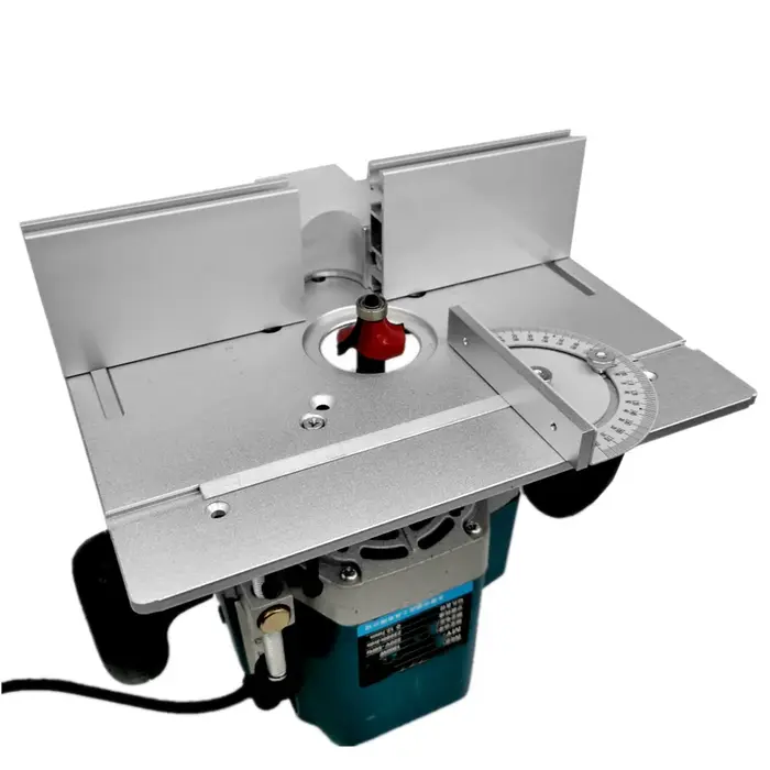 Base de Machine de découpage, bouclier Transparent ou jauge de Tenon ou routeur à bois, système de b