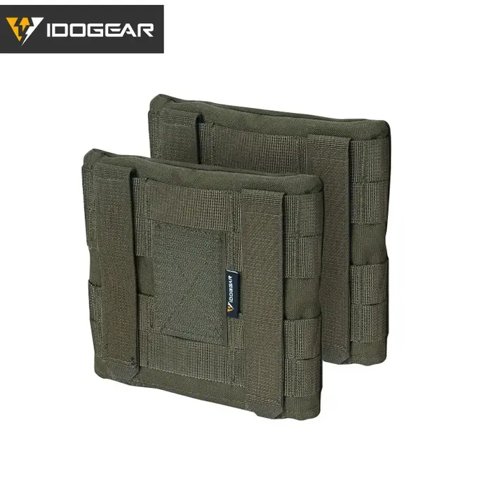 Poche Latérale Tactique IDOGEAR Pour Plaques JPC2.0 - Poche Camouflage Chasse Molle AVS 35107