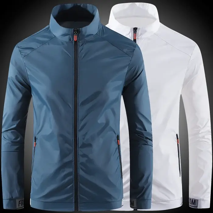 Vêtements de protection solaire pour hommes, ultra-fin, respirant, en soie glacée, tendance, résista