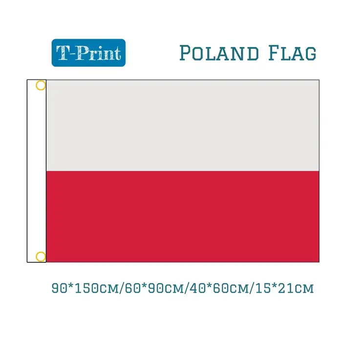 90*150 cm/60*90 cm/40*60 cm/15*21 cm pologne polonais Fans de Football national supportres drapeau 5x3ft