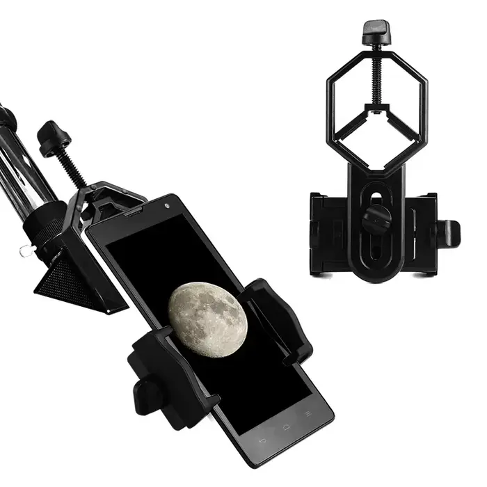 Adaptateur universel téléphone pour jumelles et télescopes - Support 25-48mm pour photos de chasse