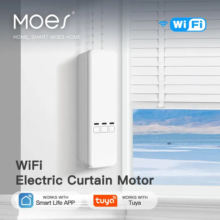 MOES-Kit de commande à distance RF, moteur intelligent WiFi, stores JORoller électriques, obturateur