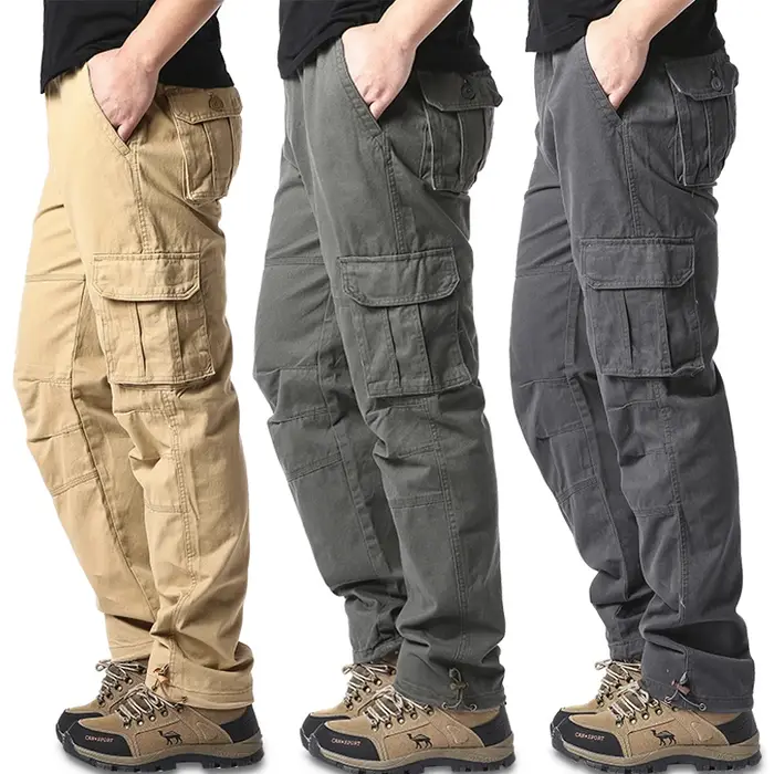 Salopette ample à grande poche pour hommes, pantalon tactique de Jogging pour Sports de plein air, t
