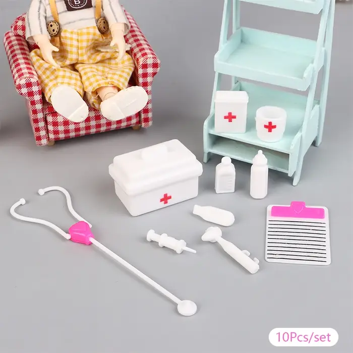 Mini journaux et magazines en papier Kraft pour maison de poupée, 5 pièces, mini journaux et périodi