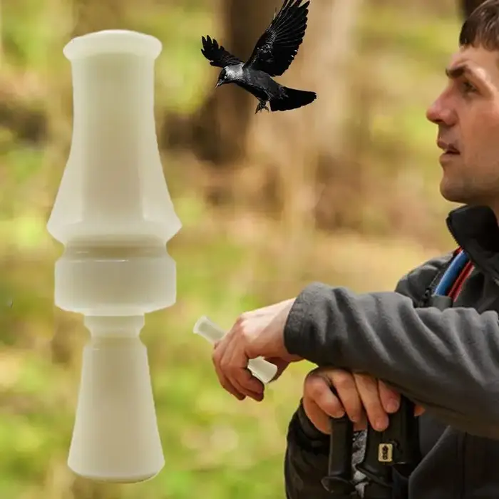 Sifflet appelant corbeaux réaliste pour chasse - Outil de leurrage sonore professionnel