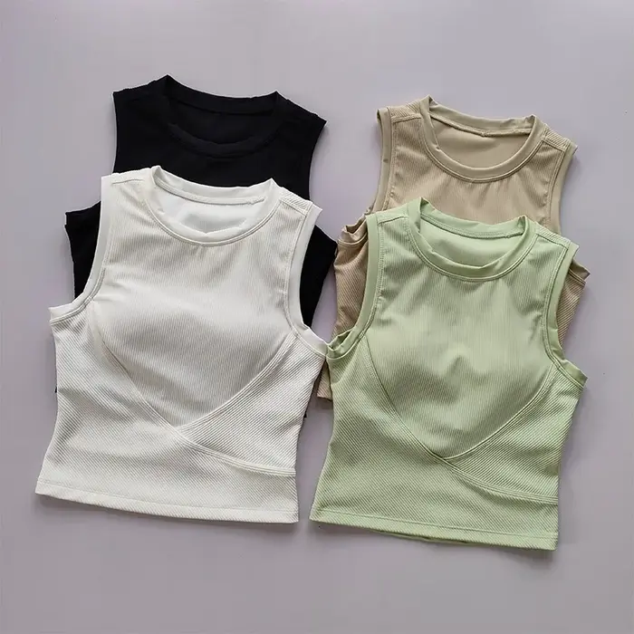 Soutien-gorge de yoga pour femmes, gilet de sport antichoc haute résistance, soutien-gorge de sport 