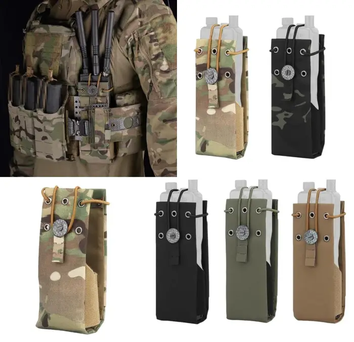 Poche radio MOLLE multifonction pour talkie-walkie MPU5 PRC, sac ceinture équipement chasse