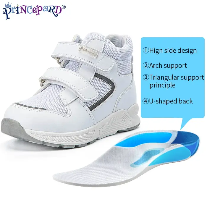 Princepard – baskets orthopédiques pour enfants, chaussures de course, de Sport, avec semelle correc