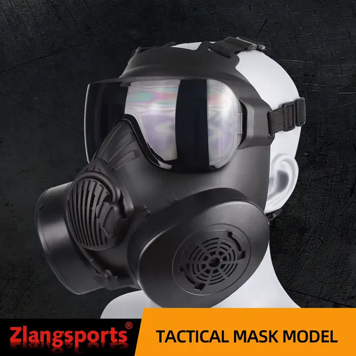 Masque tactique complet pour airsoft CS, cosplay, protection faciale équipement chasse festival cadeau fan