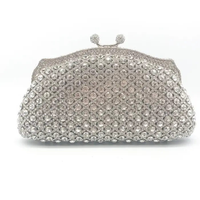 Approvisionnement d'usine Hot Crystal Diamond Purse Ladies