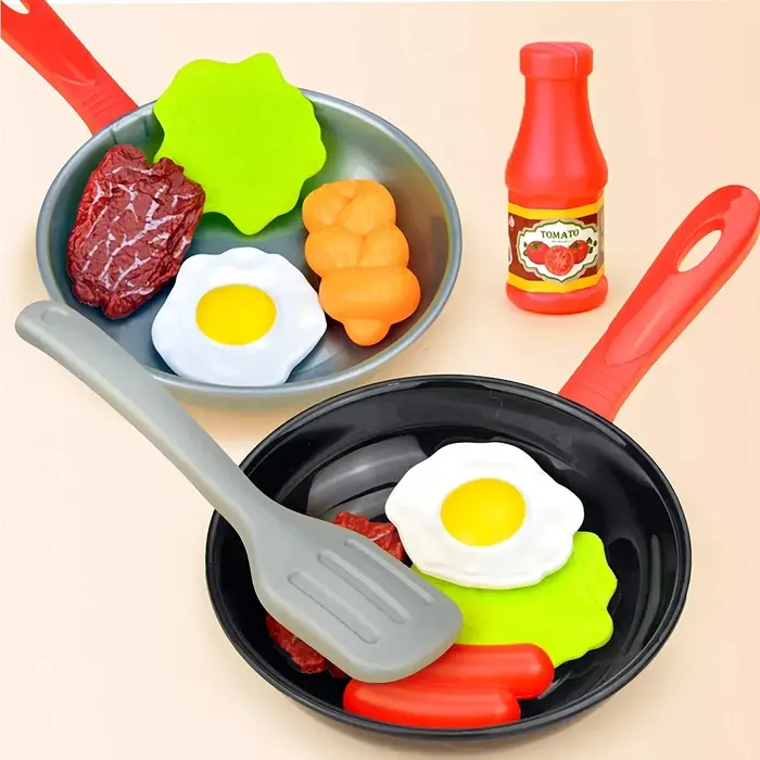 8 pièces enfants cuisine nourriture jouets Simulation ustensiles de cuisine jeu ensemble semblant jo