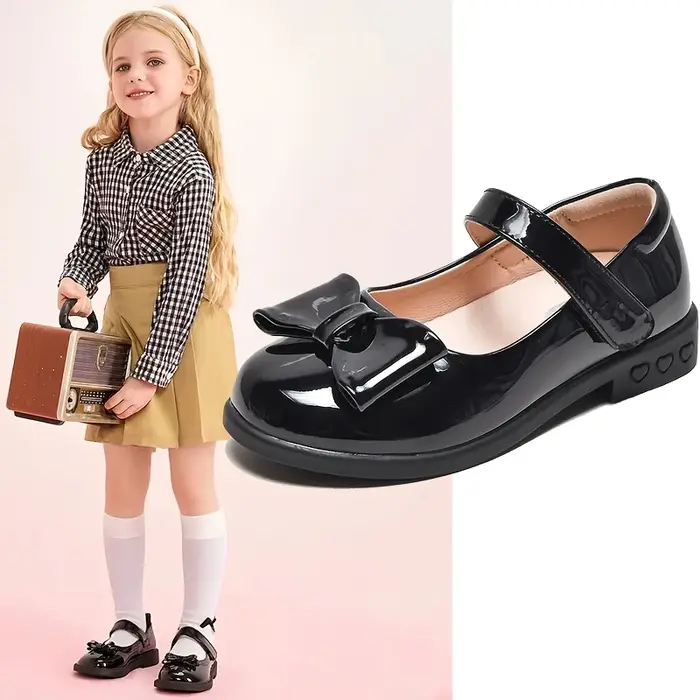 Chaussures en cuir princesse Campus, antidérapantes, respirantes, pour toutes saisons, durables, fac