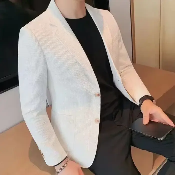 Manteaux pour hommes printemps automne décontracté marques originales vêtements mode 2025 blazers