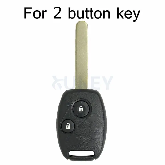 APKTNKA coque de clé de voiture étui de remplacement pour Honda Civic Accord pilote Fit Crv Jazz Frv