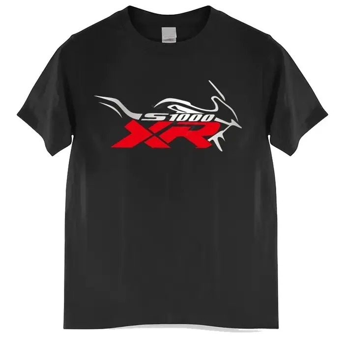 Hurrad-T-shirt hipster à col rond pour hommes, T-shirt pour conducteur de moto, t-shirts décontracté