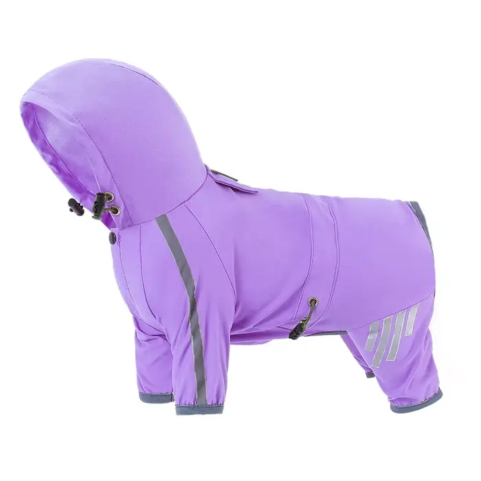 Imperméable Réfléchissant pour Chien – Vêtement de Pluie pour Animaux de Compagnie (Chihuahua, Malte
