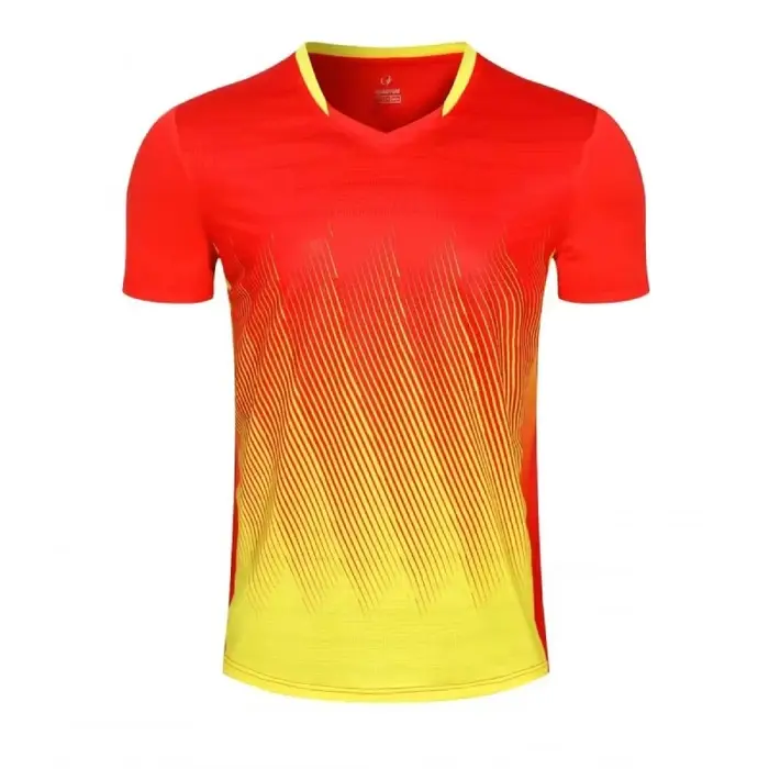 T-shirt de Tennis de Table unisexe, tout nouveau maillot de Tennis à manches courtes, Badminton, Pin