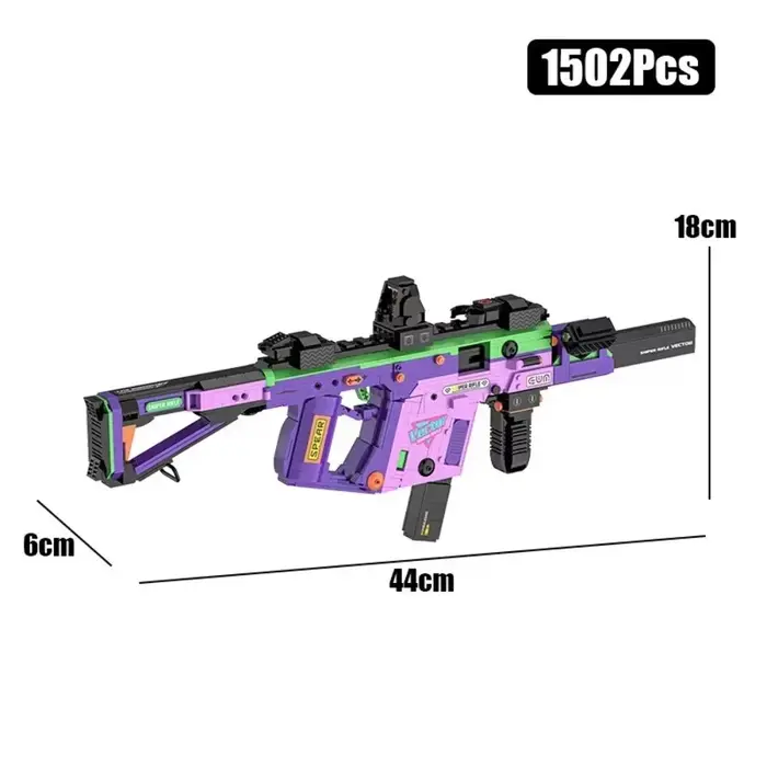 Blocs de construction d'armes militaires MP5 KSv M4A1 ARP-9, bricolage, mitraillette technique, modè