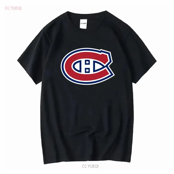Montréal canadiens logo actif t-shirt drôle t-shirt américain vintage lavé respirant unisexe légèrement homme polyvalent étiré